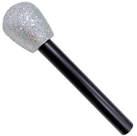 Glitter Microphone - 22cm