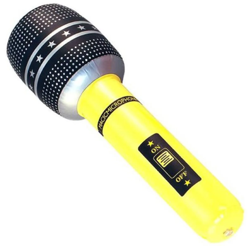 Inflatable Giant Microphone - 40cm