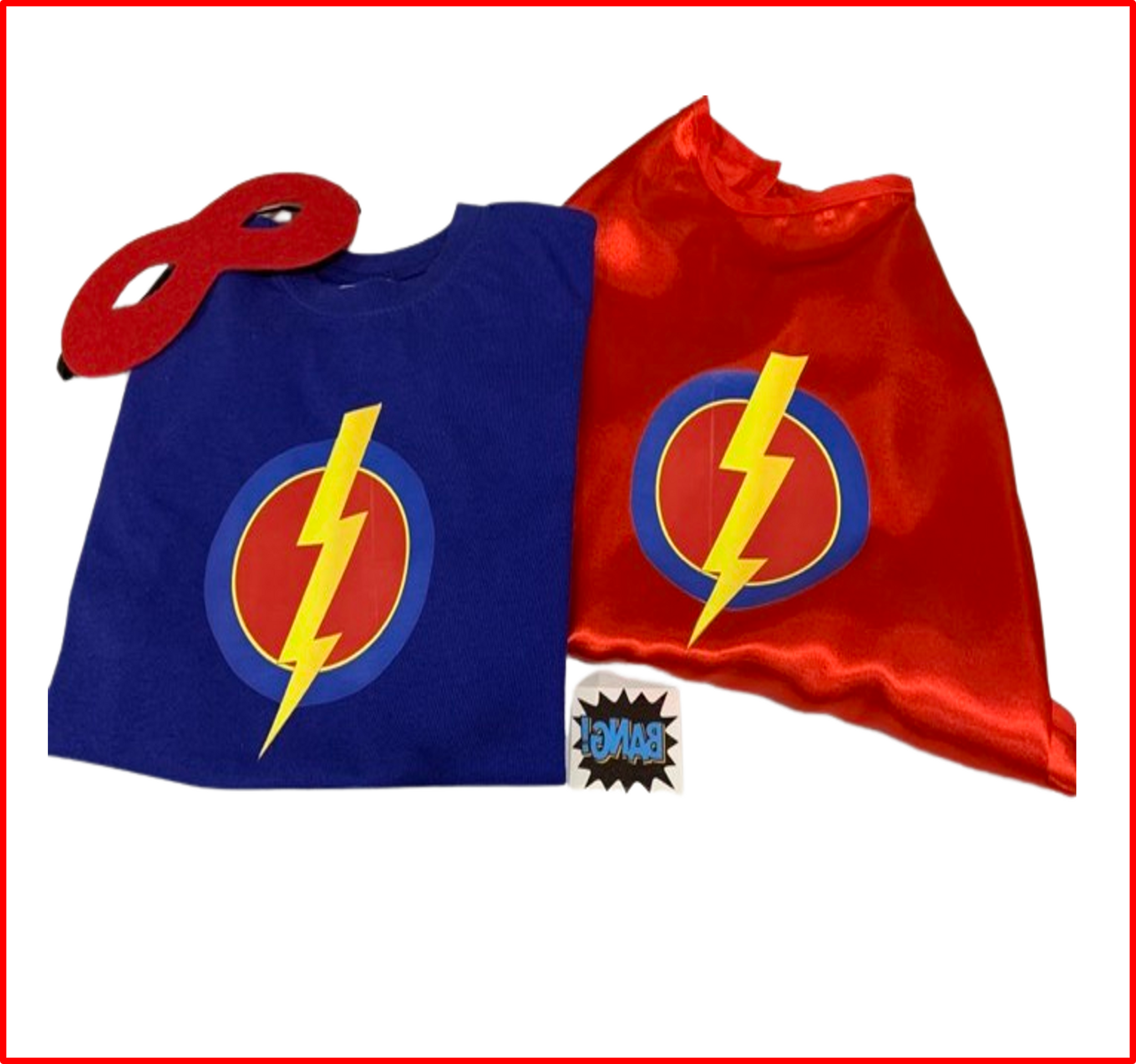 Costume Kit - Superhero Red (The Flash)