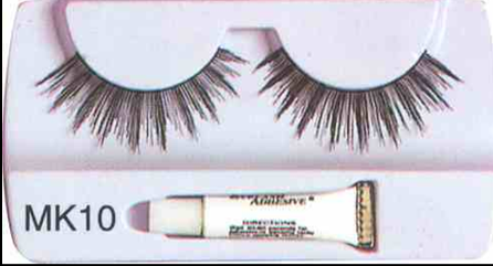 Eyelashes MK10 Black - No glue