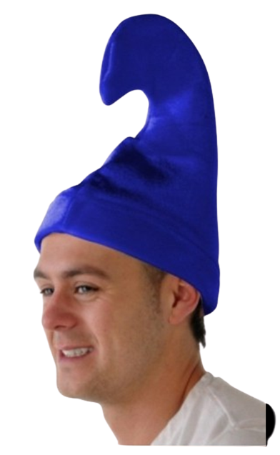 Smurf Hat Blue