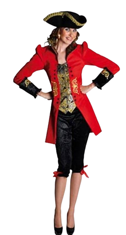Posh Pirate Red & Black Female
