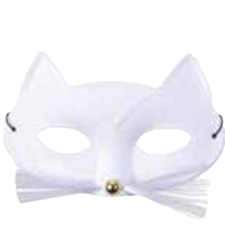 Cat Mask White
