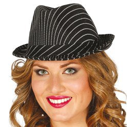 Striped Gangster Hat