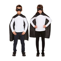 Black Superhero Cape