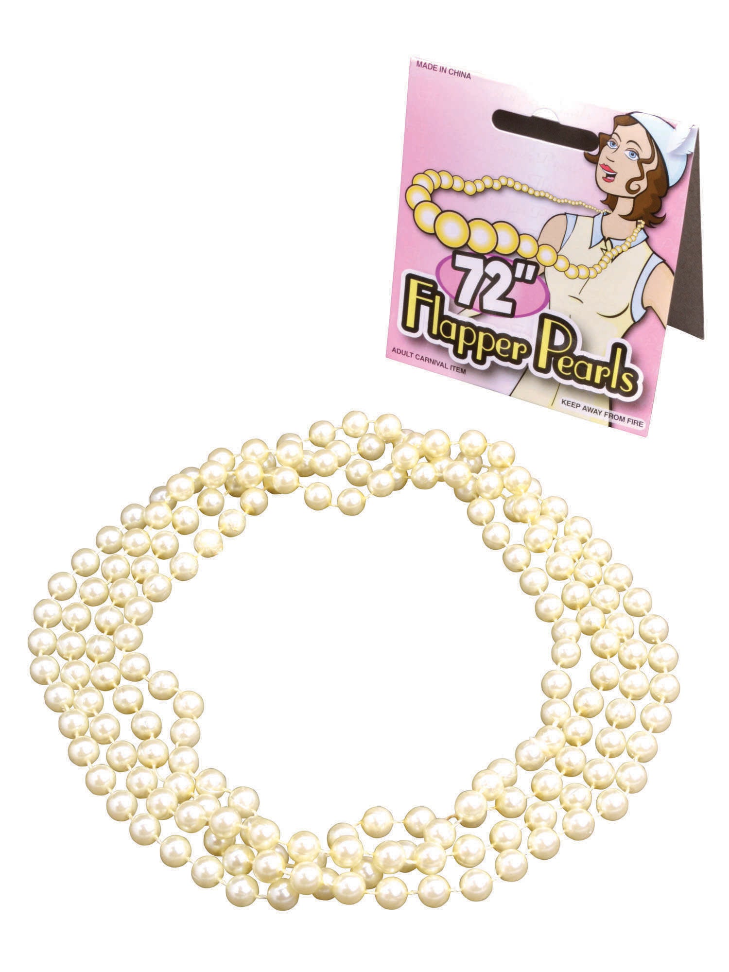Flapper Beads - Pearls