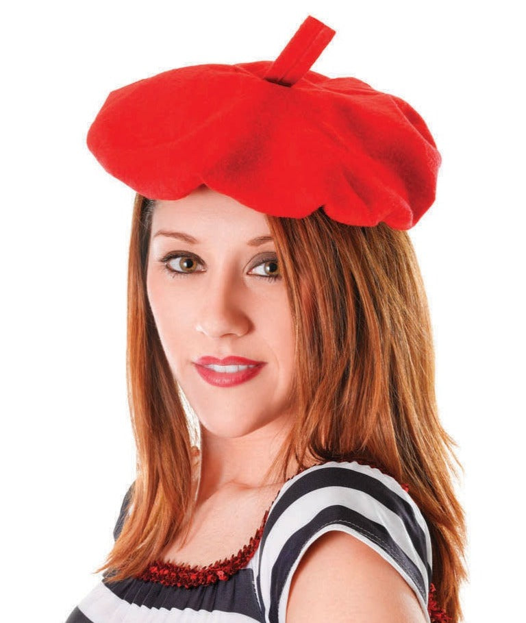 French Beret - Red